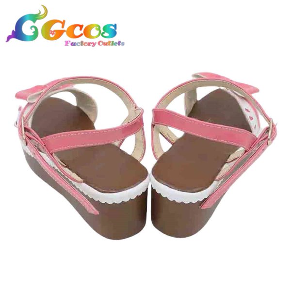 画像4: プリンセスコネクト！　コスプレ靴　水着マホ(サマー)　コスプレブーツ　コスプレ衣装 (4)