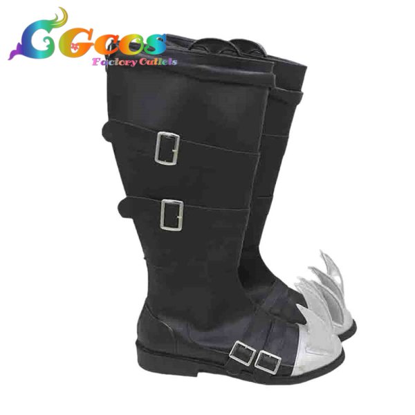 画像3: デジタルモンスター コスプレ靴 ベルゼブモン コスプレブーツ コスプレ衣装 (3)