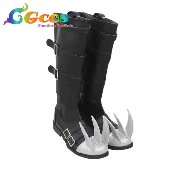 画像4: デジタルモンスター コスプレ靴 ベルゼブモン コスプレブーツ コスプレ衣装 (4)