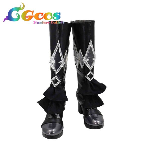 画像2: アークナイツ コスプレ靴 テレジア(Theresa) コスプレブーツ コスプレ衣装 (2)