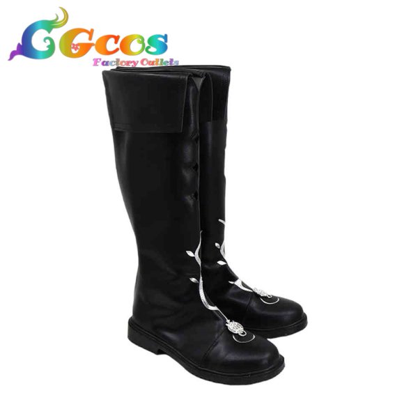 画像3: アークナイツ コスプレ靴 荒廃ラップランド コスプレブーツ コスプレ衣装 (3)