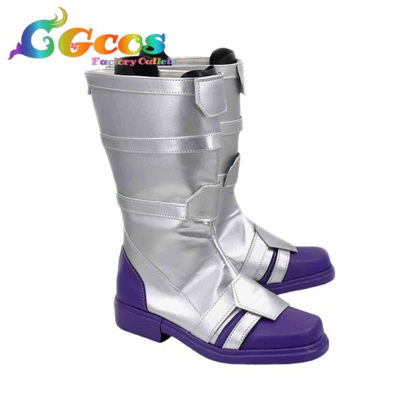 画像4: 獣拳戦隊ゲキレンジャー コスプレ靴 深見ゴウ コスプレブーツ コスプレ衣装 (4)