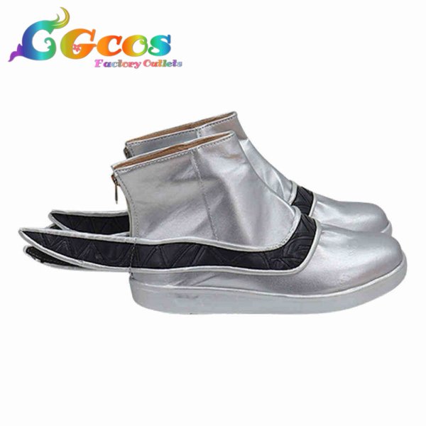 画像3: 仮面ライダーキバ コスプレ靴 エンペラーフォーム コスプレブーツ コスプレ衣装 (3)