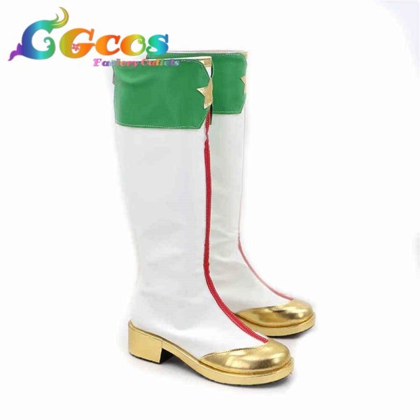 画像3: コスプレ靴 うずまきクシナ コスプレブーツ コスプレ衣装 (3)