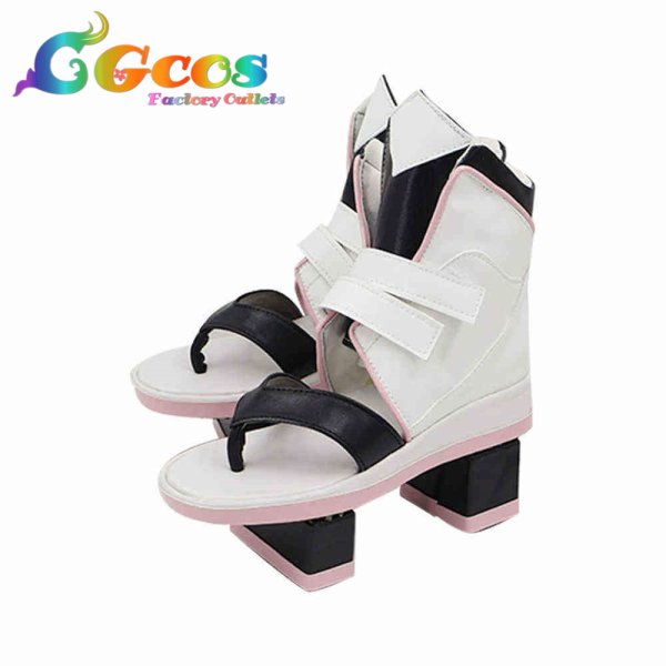 画像2: バーチャルYouTuber コスプレ靴 VTuber 葛葉 ジャージ コスプレブーツ コスプレ衣装 (2)