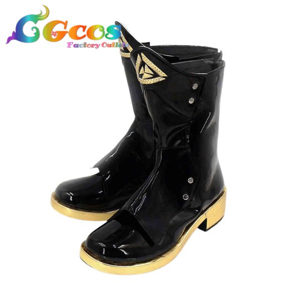 画像3: アークナイツ コスプレ靴 ビーズワクス コスプレブーツ コスプレ衣装 (3)