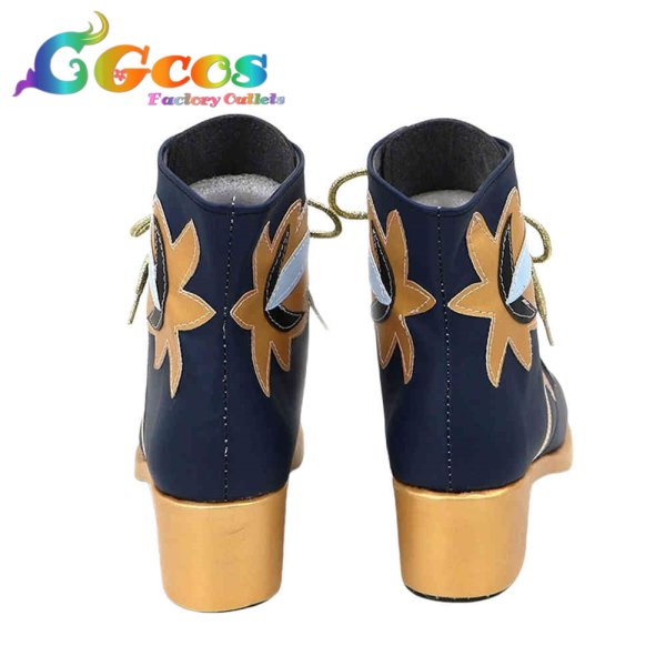 画像3: あんさんぶるスターズ! コスプレ靴 戴く冠◆決意のギャンビット Luminous Crown 朱桜司 月永レオ 鳴上嵐 瀬名泉 朔間凛月 コスプレブーツ コスプレ衣装 (3)