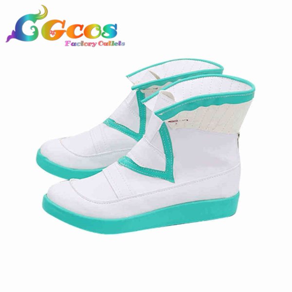 画像4: VOCALOID5　コスプレ靴　言和　コスプレブーツ　コスプレ衣装 (4)