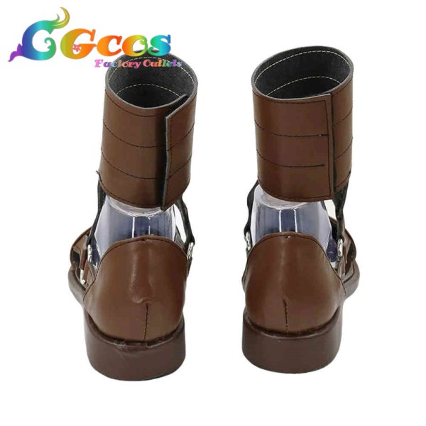 画像2: 無職転生 〜異世界行ったら本気だす〜 コスプレ靴 エリス・ボレアス・グレイラット コスプレブーツ コスプレ衣装 (2)