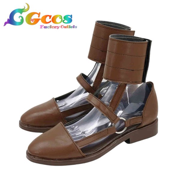 画像3: 無職転生 〜異世界行ったら本気だす〜 コスプレ靴 エリス・ボレアス・グレイラット コスプレブーツ コスプレ衣装 (3)