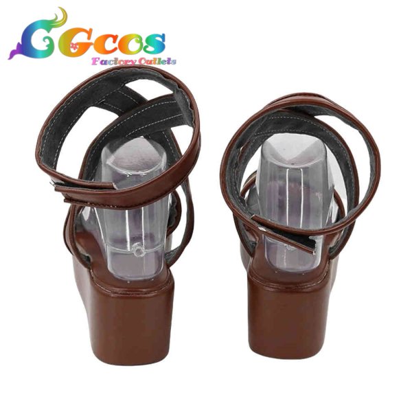 画像4: Fate/Grand Order コスプレ靴 FGO 卑弥呼 コスプレブーツ コスプレ衣装 (4)