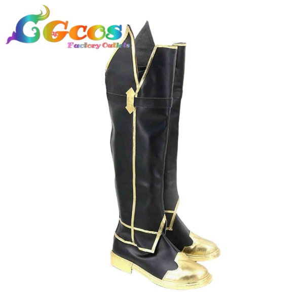 画像4: 英雄伝説 創の軌跡 コスプレ靴 ルーファス・アルバレア コスプレブーツ コスプレ衣装 (4)