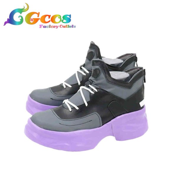 画像4: エターナルリターン コスプレ靴 デビー コスプレブーツ コスプレ衣装 (4)