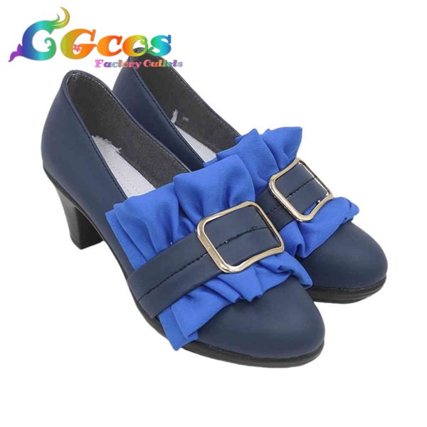 画像3: 黒執事 コスプレ靴 シエルの双子 コスプレブーツ コスプレ衣装 (3)