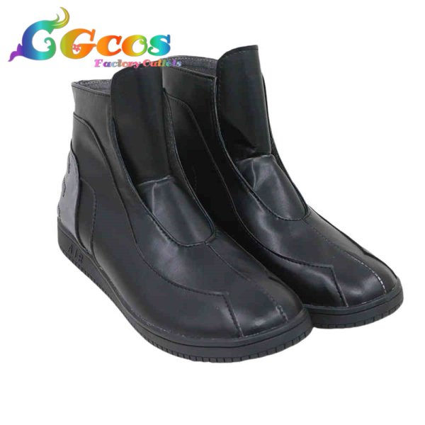 画像2: カメンライダー・ドラゴンナイト コスプレ靴 仮面ライダーオニキス コスプレブーツ コスプレ衣装 (2)