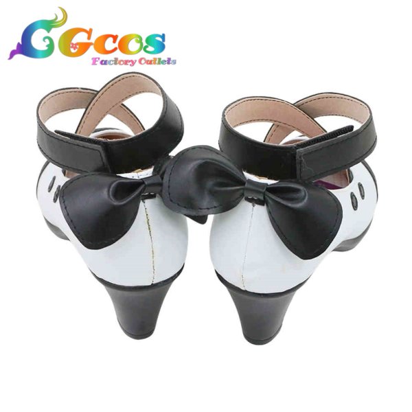 画像2: アークナイツ コスプレ靴 スペクター コスプレブーツ コスプレ衣装 (2)