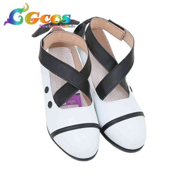 画像3: アークナイツ コスプレ靴 スペクター コスプレブーツ コスプレ衣装 (3)