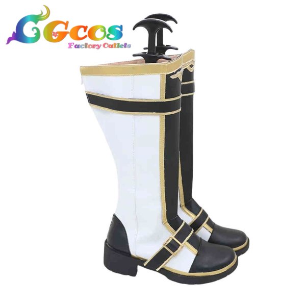 画像3: あんさんぶるスターズ! コスプレ靴 朱桜司 ユニット衣装 コスプレブーツ コスプレ衣装 (3)