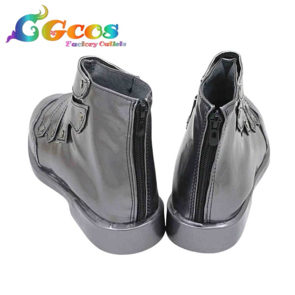 画像4: Fate/Grand Order コスプレ靴 FGO エミヤ(アサシン) コスプレブーツ コスプレ衣装 (4)