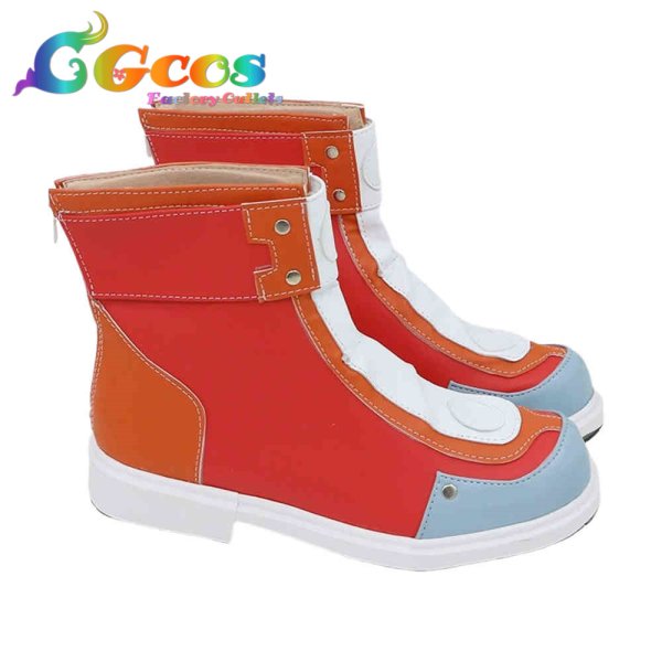 画像3: ロックマンDASH コスプレ靴 ロール・キャスケット コスプレブーツ コスプレ衣装 (3)