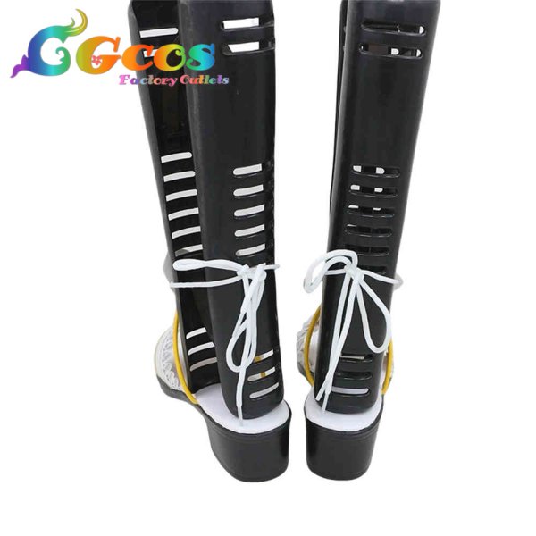 画像4: 崩壊3rd　コスプレ靴　エリシア　水着　コスプレブーツ　コスプレ衣装 (4)