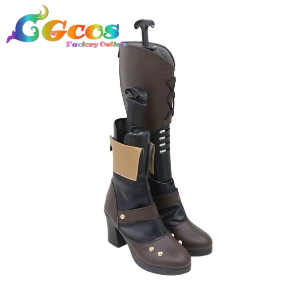 画像3: バーチャルYouTuber コスプレ靴 VTuber Elira Pendora (エリーラ ペンドラ) コラボ衣装 コスプレブーツ コスプレ衣装 (3)