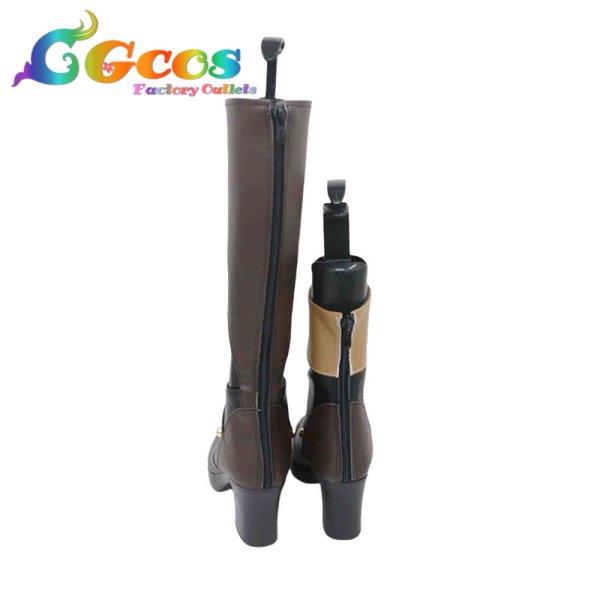 画像4: バーチャルYouTuber コスプレ靴 VTuber Elira Pendora (エリーラ ペンドラ) コラボ衣装 コスプレブーツ コスプレ衣装 (4)