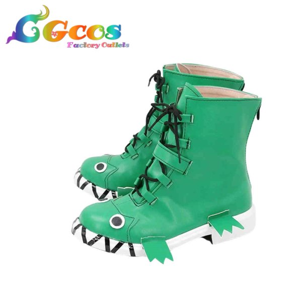 画像4: 魔入りました!入間くん コスプレ靴 ウァラク・クララ コラボ衣装 コスプレブーツ コスプレ衣装 (4)