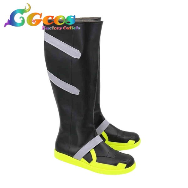 画像2: サイバーパンク2077 コスプレ靴 デイビッド コスプレブーツ コスプレ衣装 (2)