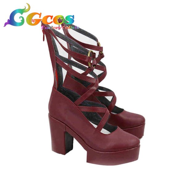 画像3: Fate/Grand Order コスプレ靴 FGO 妖精騎士トリスタン コスプレブーツ コスプレ衣装 (3)