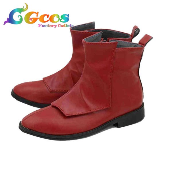 画像3: ファイナルファンタジーIX コスプレ靴 ガーネット・ティル・アレクサンドロス17世 コスプレブーツ コスプレ衣装 (3)