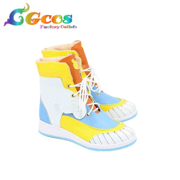 画像2: あんさんぶるスターズ! コスプレ靴 仁兎なずな ハム太郎とっとこうた コスプレブーツ コスプレ衣装 (2)