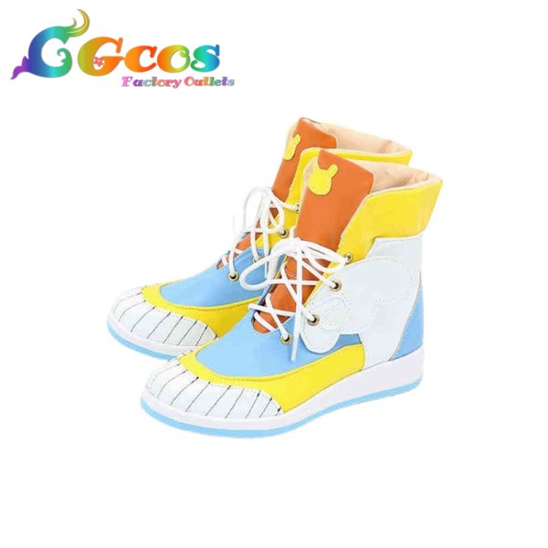 画像4: あんさんぶるスターズ! コスプレ靴 仁兎なずな ハム太郎とっとこうた コスプレブーツ コスプレ衣装 (4)