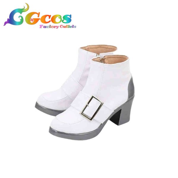 画像4: ファイナルファンタジーXIV コスプレ靴 アリゼー コスプレブーツ コスプレ衣装 (4)