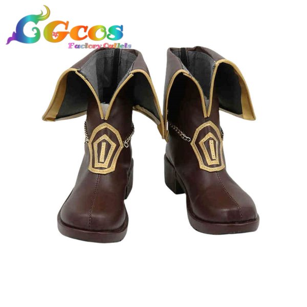 画像2: ファイナルファンタジーXIV コスプレ靴 ファダニエル コスプレブーツ コスプレ衣装 (2)