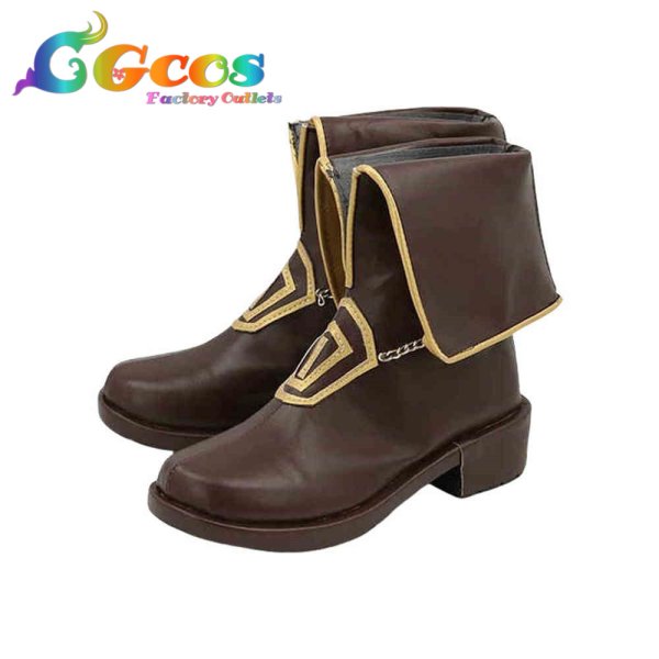 画像4: ファイナルファンタジーXIV コスプレ靴 ファダニエル コスプレブーツ コスプレ衣装 (4)