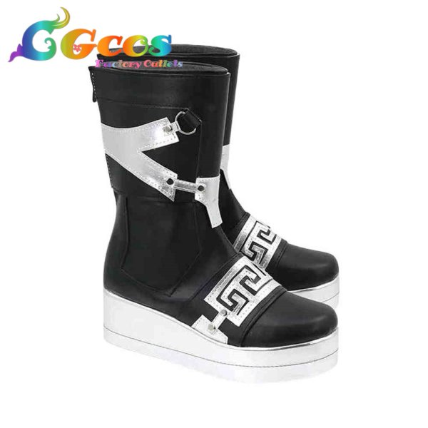 画像3: バーチャルYouTuber　コスプレ靴　VTuber　遊間ユーゴ　コスプレブーツ　コスプレ衣装 (3)