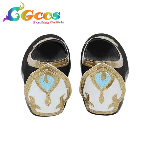 画像2: バーチャルYouTuber コスプレ靴 Vtuber イブラヒム コスプレブーツ コスプレ衣装 (2)