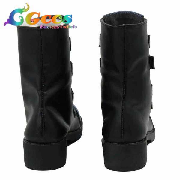 画像4: バーチャルYouTuber コスプレ靴 VTuber Ike Eveland (アイク・イーヴランド) コスプレブーツ コスプレ衣装 (4)