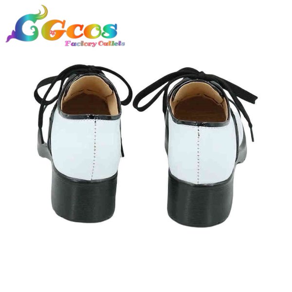 画像2: ヒプノシスマイク コスプレ靴 白膠木簓 コスプレブーツ コスプレ衣装 (2)