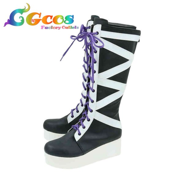 画像2: ヒプノシスマイク コスプレ靴 四十物十四 Extra Wardrobe 03 コスプレブーツ コスプレ衣装 (2)