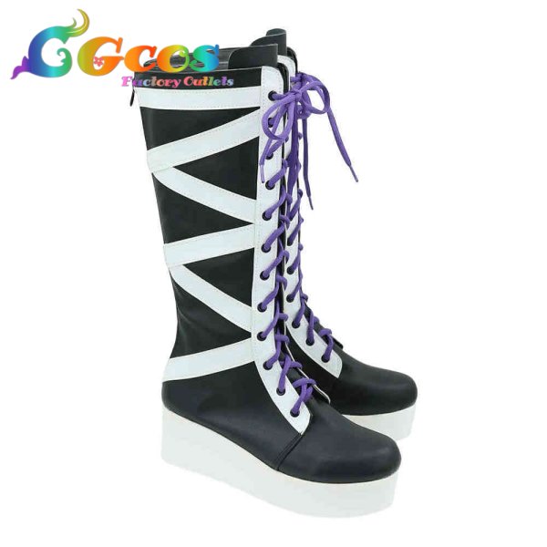 画像3: ヒプノシスマイク コスプレ靴 四十物十四 Extra Wardrobe 03 コスプレブーツ コスプレ衣装 (3)