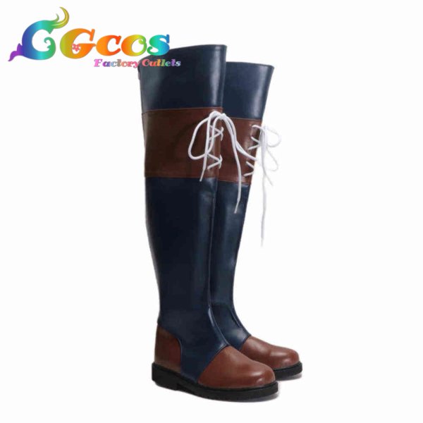 画像4: ファイナルファンタジーXVI コスプレ靴 ジル・ワーリック コスプレブーツ コスプレ衣装 (4)