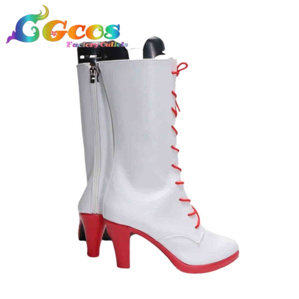 画像2: ブルーアーカイブ コスプレ靴 池倉マリナ コスプレブーツ コスプレ衣装 (2)