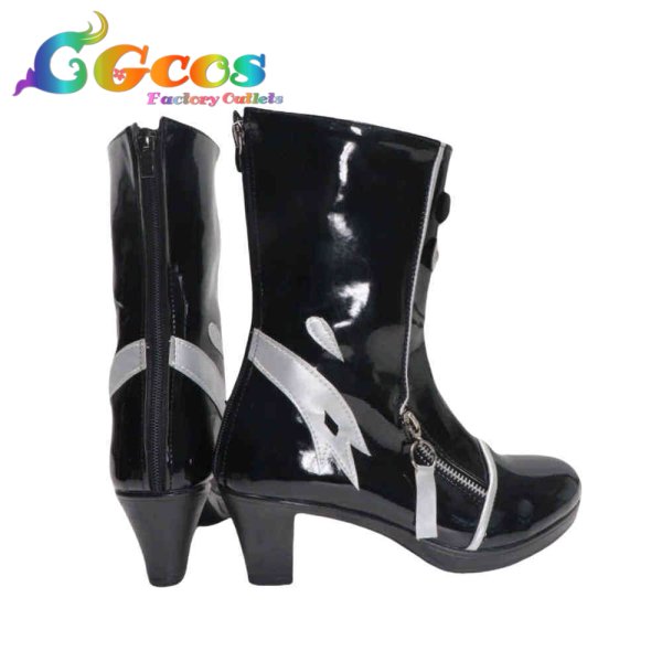 画像2: アークナイツ コスプレ靴 ズオ・ラウ 懐黍離 コスプレブーツ コスプレ衣装 (2)