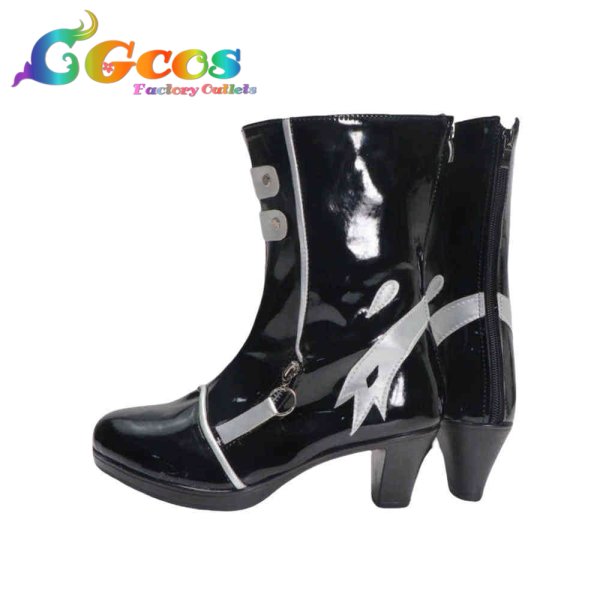 画像4: アークナイツ コスプレ靴 ズオ・ラウ 懐黍離 コスプレブーツ コスプレ衣装 (4)