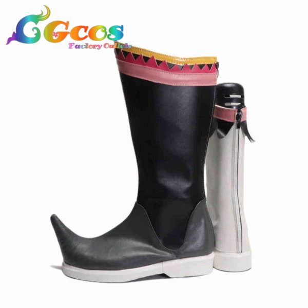 画像3: ファイナルファンタジーXIV　コスプレ靴　ケフカ　コスプレブーツ　コスプレ衣装 (3)