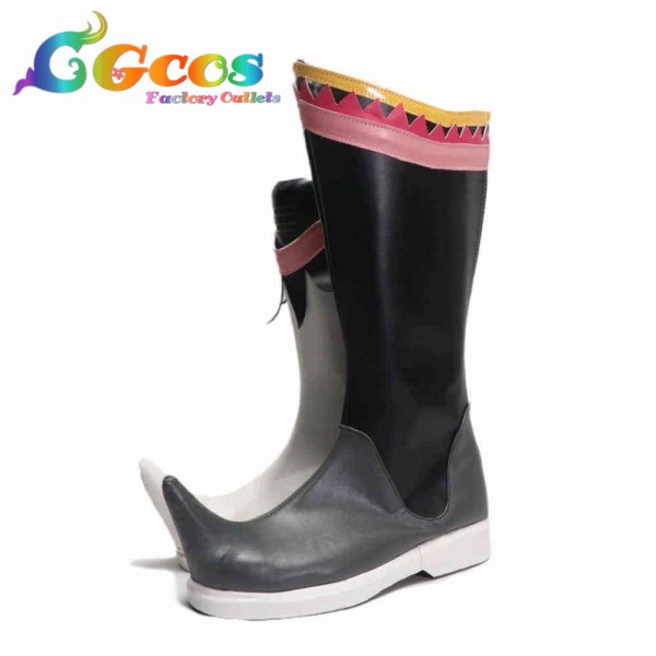 画像4: ファイナルファンタジーXIV　コスプレ靴　ケフカ　コスプレブーツ　コスプレ衣装 (4)