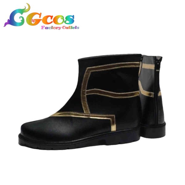 画像3: Fate/Grand Order コスプレ靴 FGO マーリン コスプレブーツ コスプレ衣装 (3)