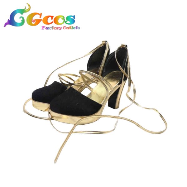 画像3: アークナイツ コスプレ靴 アーミヤ 音律聯覚 コスプレブーツ コスプレ衣装 (3)